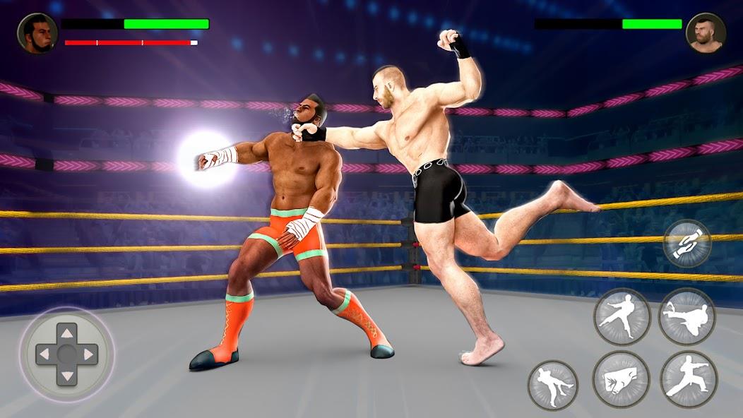 PRO Wrestling Fighting Game Mod captura de pantalla 