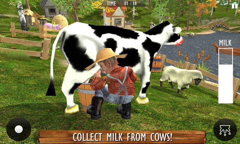 Little Farmer City: Farm Games ảnh chụp màn hình 1