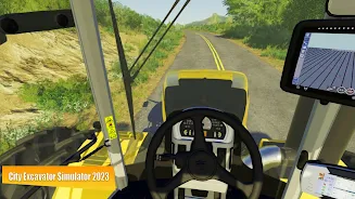 City Excavator Simulator 2023 ဖန်သားပြင်ဓာတ်ပုံ 4