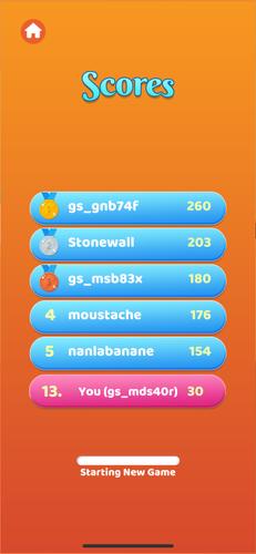 Text Twist captura de pantalla 