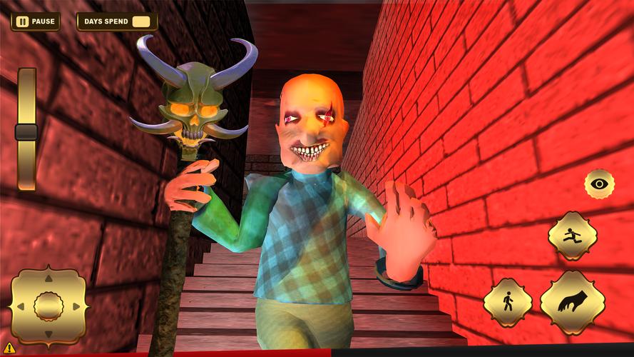 Scary Grandma Grandpa House 3D Screenshot 1