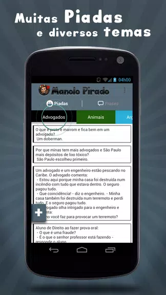 Manolo Pirado Piadas e Frases screenshot 1