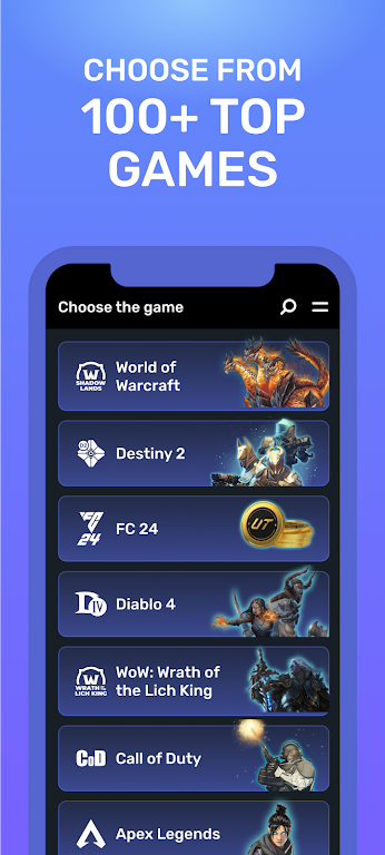 SkyCoach.gg - Carry & Gold captura de pantalla 