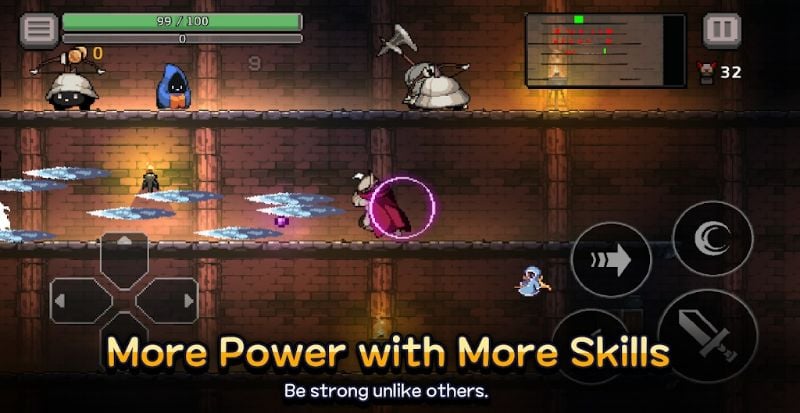 Dungeon Slasher: Roguelike ekran görüntüsü 3