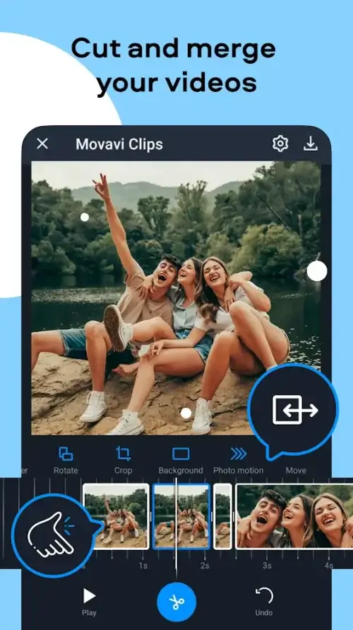 Movavi Clips ekran görüntüsü 3