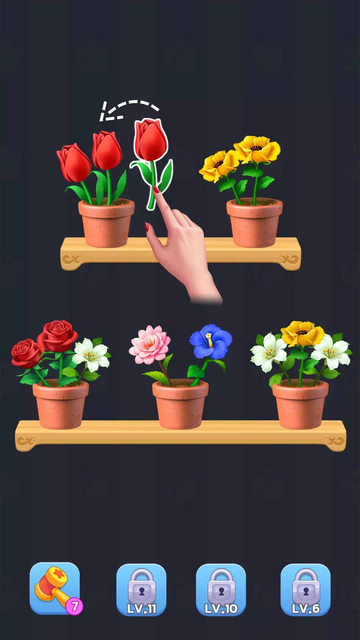 Blossom Sort® - Flower Games ekran görüntüsü 1