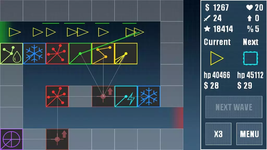 Laser Tower Defense ekran görüntüsü 2