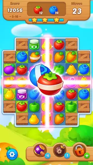 Fruit Garden Blast screenshot 2