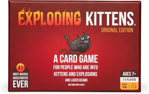 Exploding Kittens card game
