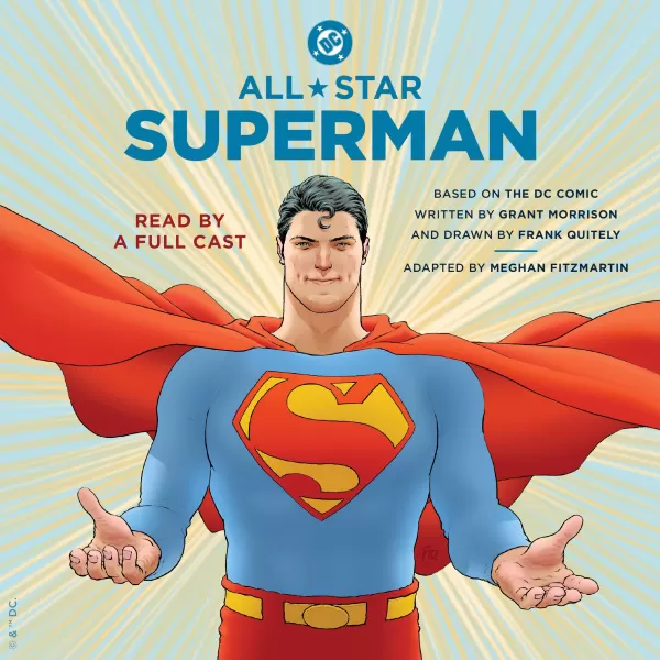 弗蘭克·奎特利（Frank Quitely）的全明星超人有聲讀物的封面藝術