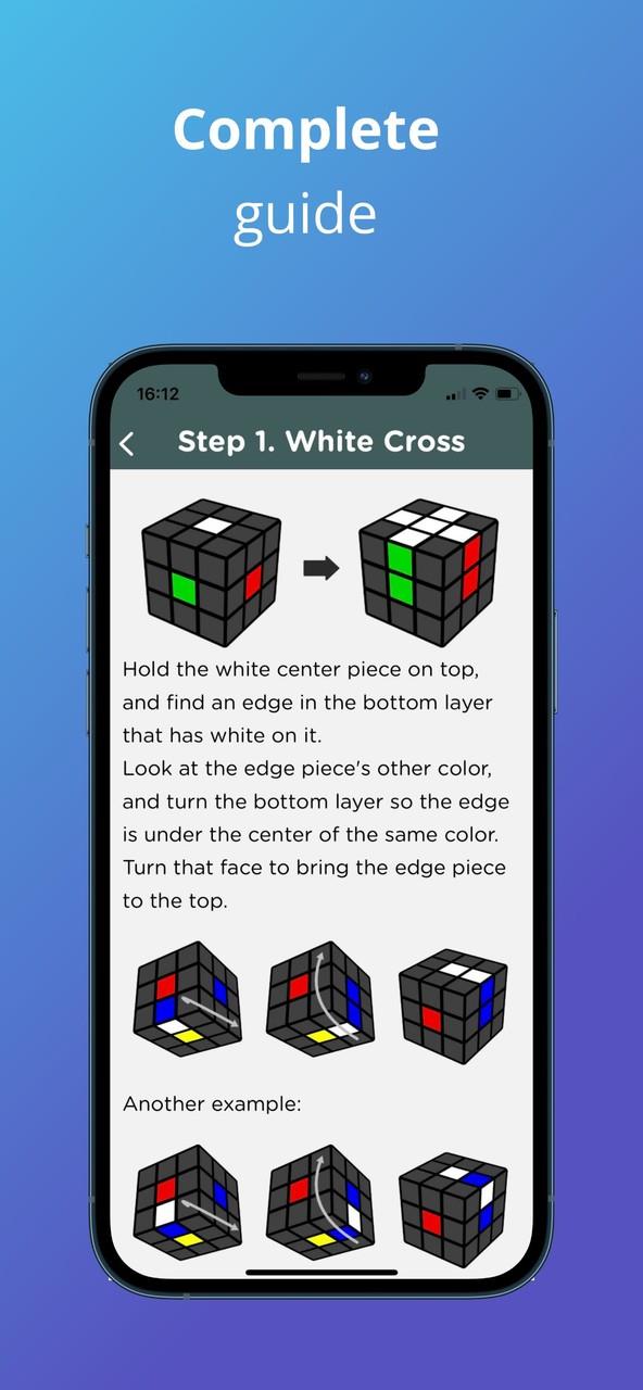 Rubik Cube: Solver and Guide screenshot 4