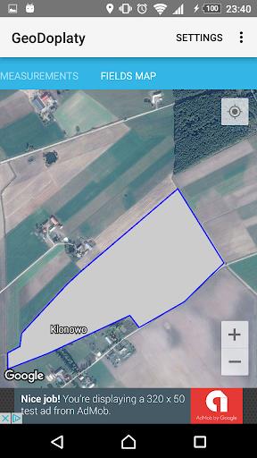 Land Parcels Areas Calculator zrzut ekranu 2