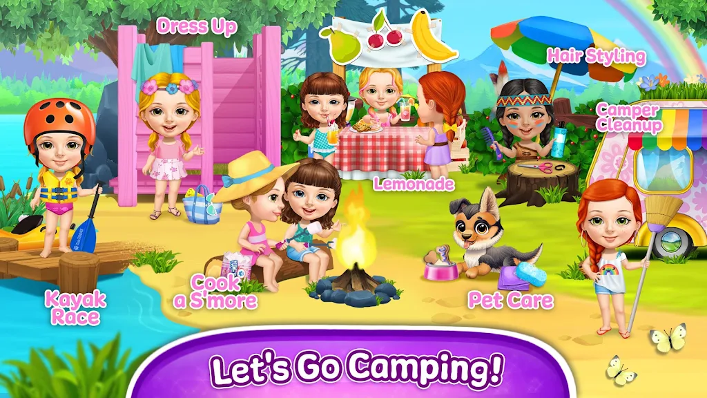 Sweet Baby Girl Summer Camp Captura de tela 1