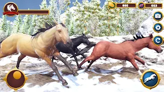 Virtual Horse Family Simulator captura de pantalla 