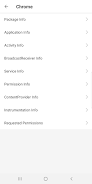 Android Development Info captura de pantalla 