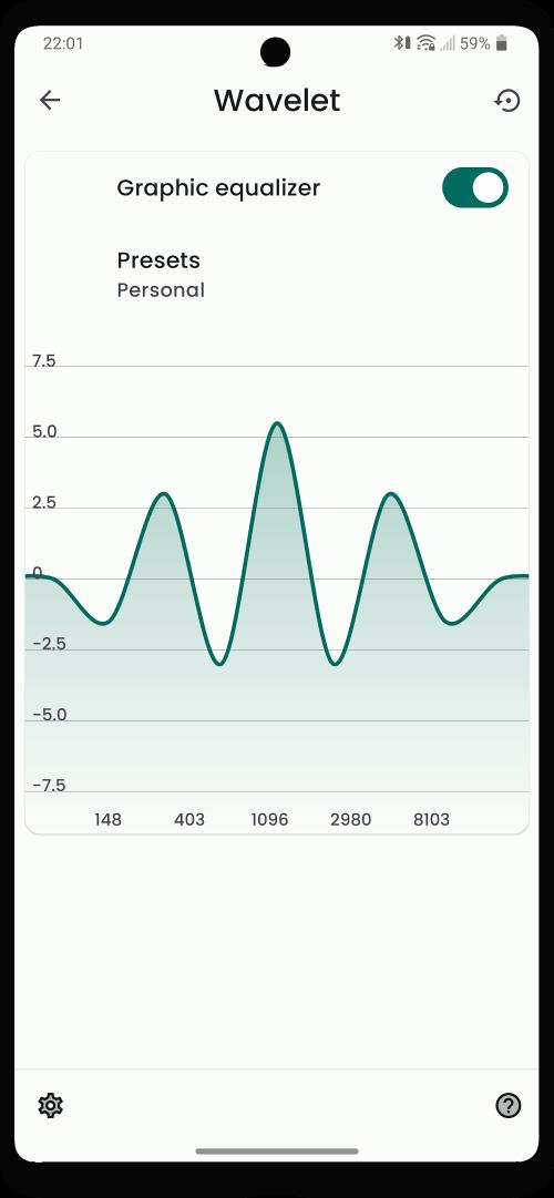 Wavelet: headphone specific EQ Capture d'écran 4