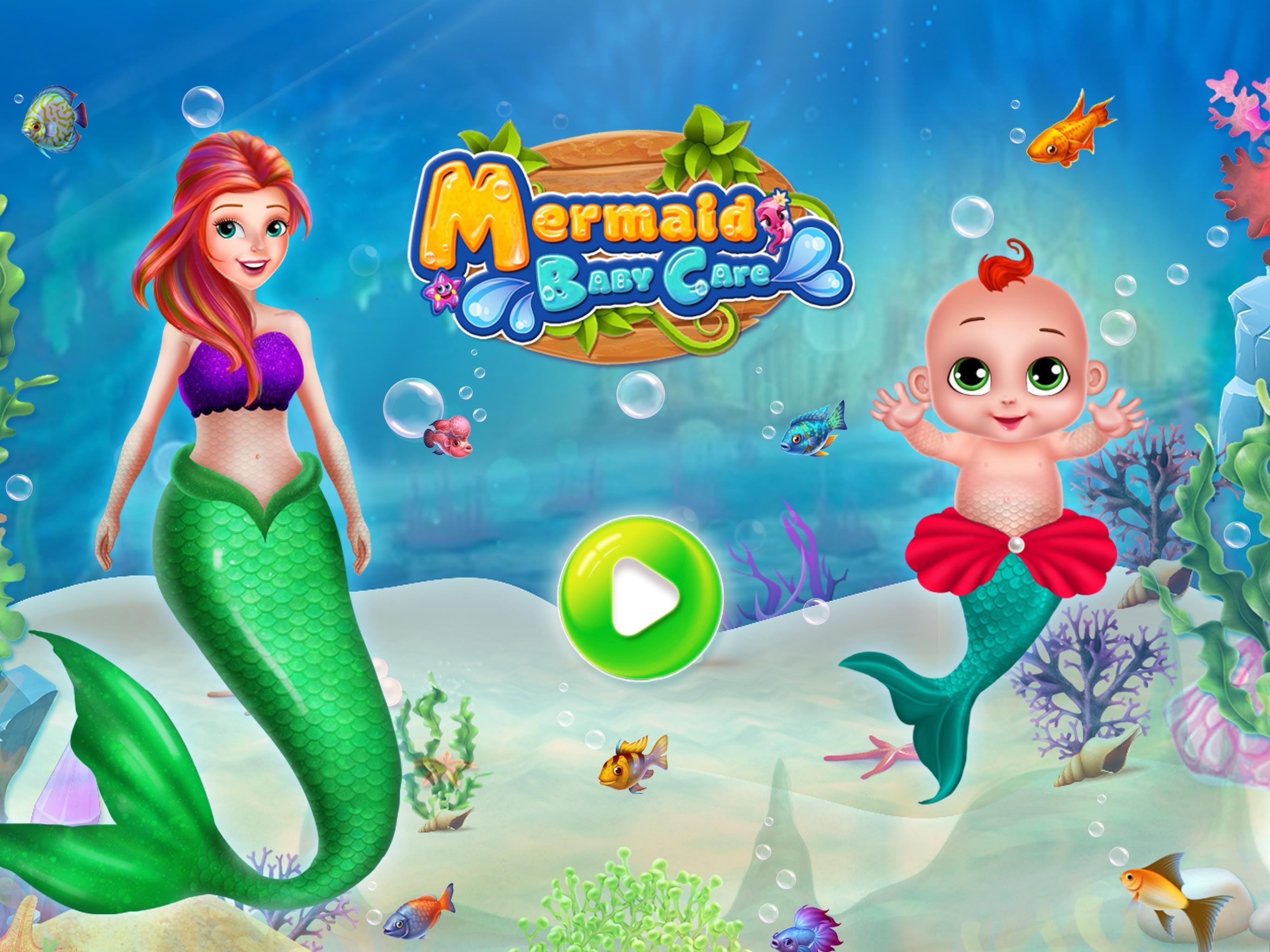 Screenshot Mermaid Girl Care-Mermaid Game 1