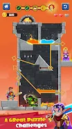 Hero Rescue - Pin Puzzle Games captura de pantalla 