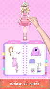 DIY Paper Doll: Dress Up Diary ảnh chụp màn hình 2