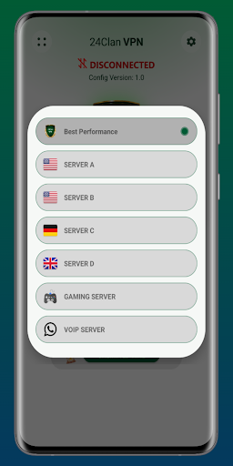 Screenshot 24clan VPN Lite SSH Gaming VPN 4