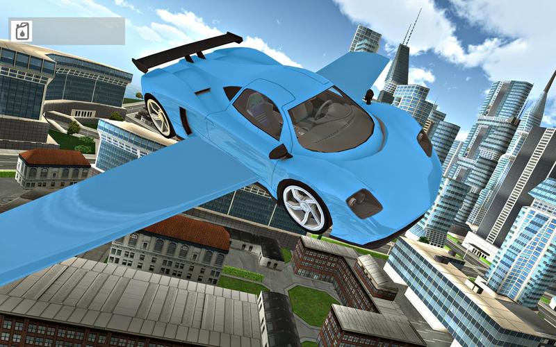 Flying Car Simulator Xtreme 3D screenshot 2