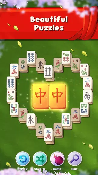 Mahjong Solitaire - Titan Puzzle 2019 экрана 2