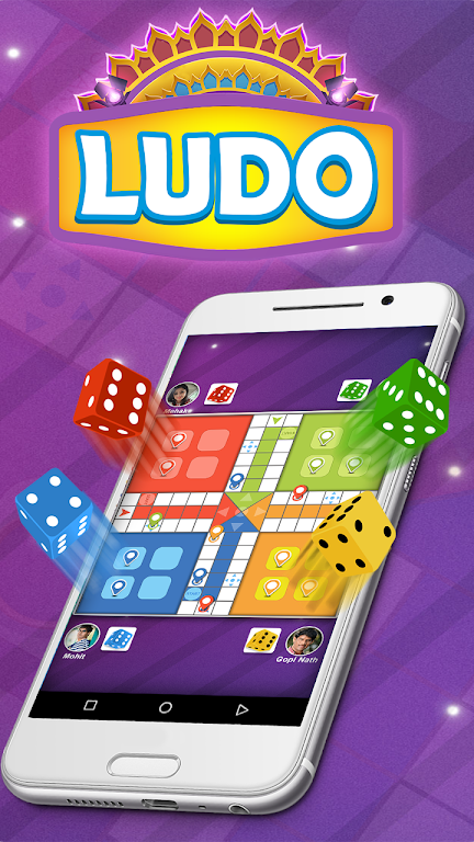 Ludo game  best boardgame new 2018 ảnh chụp màn hình 1