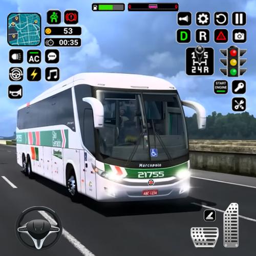 Bus Simulator: City Coach Game ဖန်သားပြင်ဓာတ်ပုံ 1