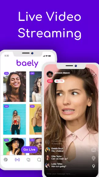 Baely – Meet New People, Make screenshot 2