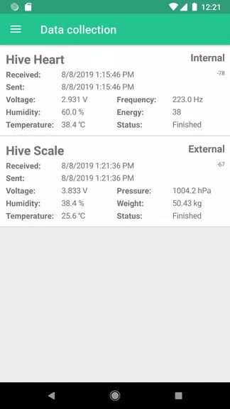 Bee Hive Monitoring Gateway screenshot 2