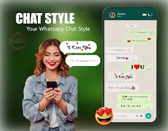 Chat Style - Fonts Keyboard zrzut ekranu 1