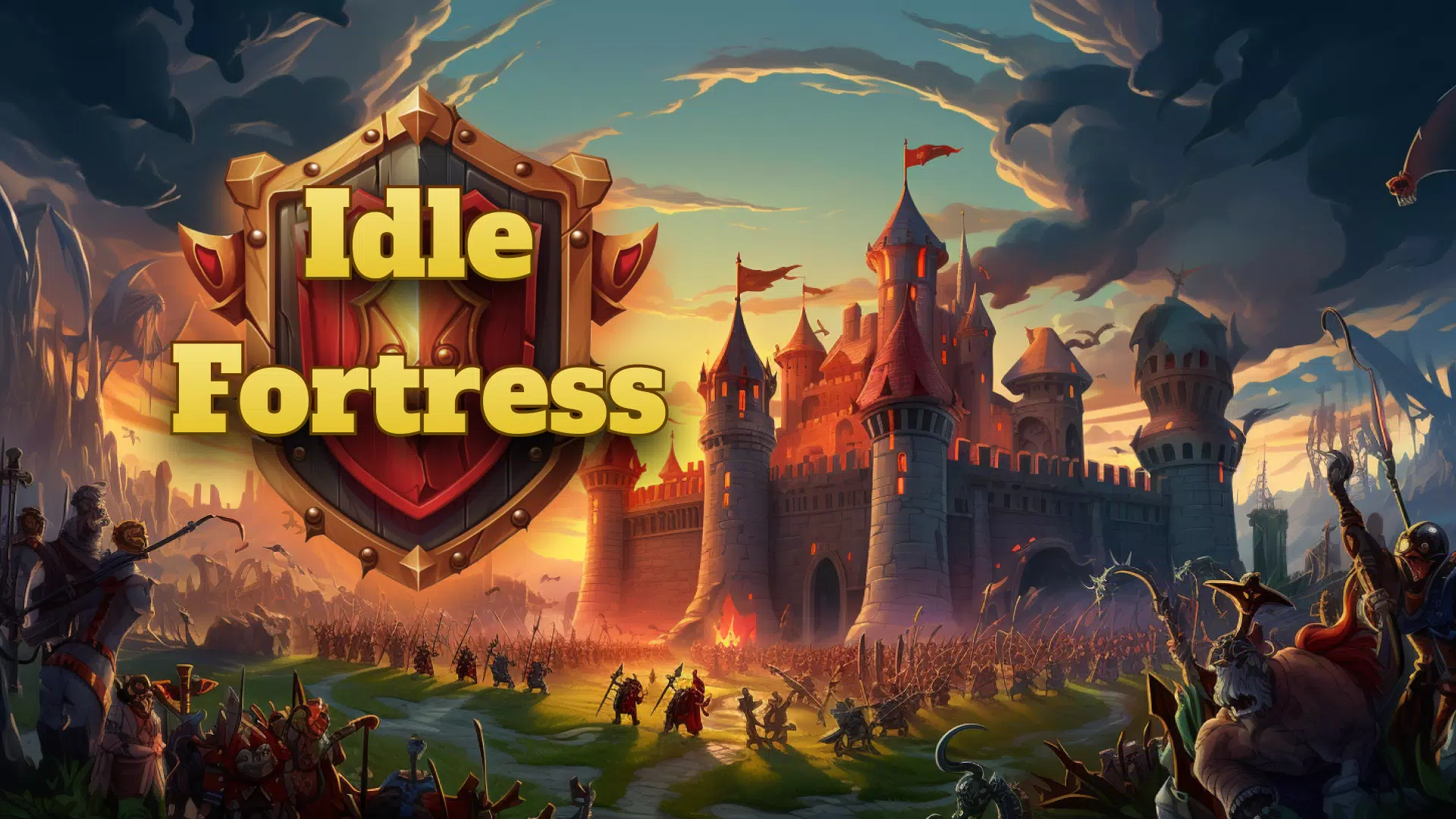 Idle Fortress: Tower Defence ảnh chụp màn hình 4