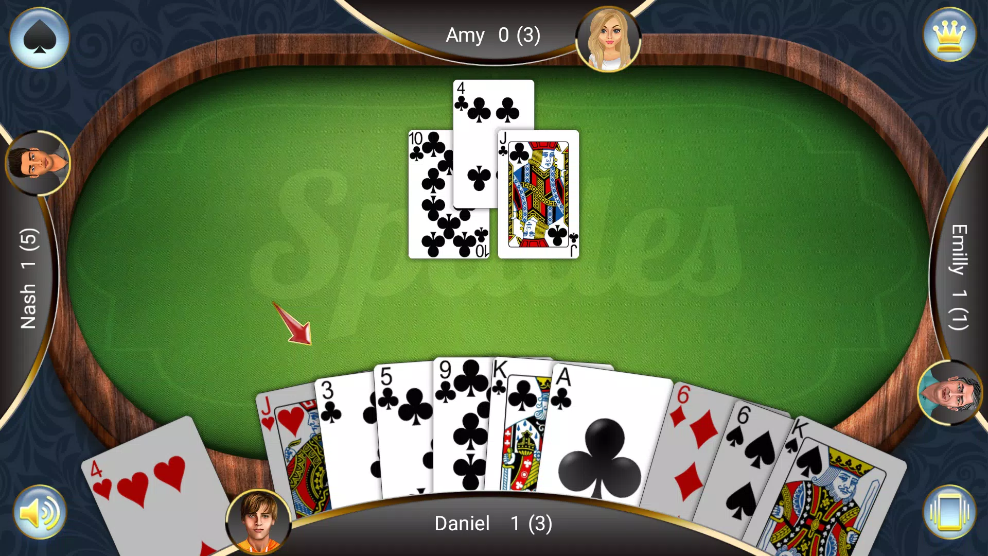 Spades: Card Game ảnh chụp màn hình 1