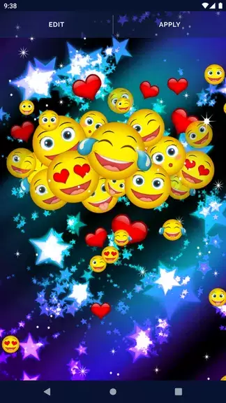 Screenshot Cute Emoji Live Wallpaper 4