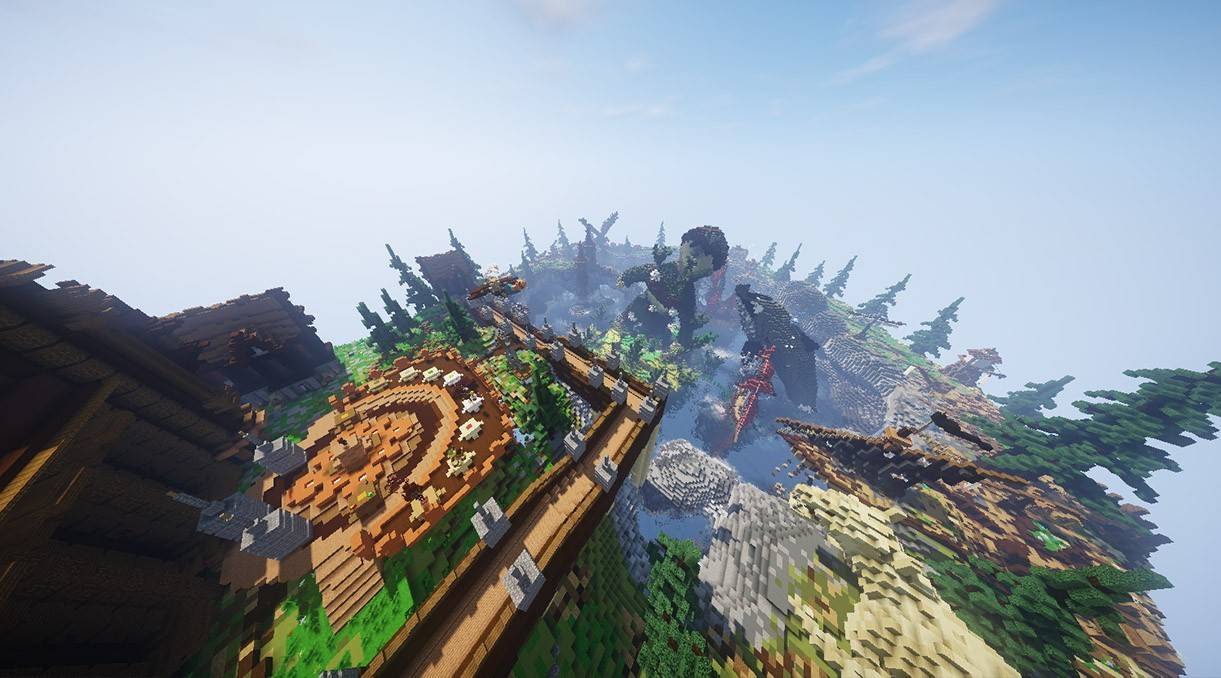 เกม Minecraft Hunger Hunger