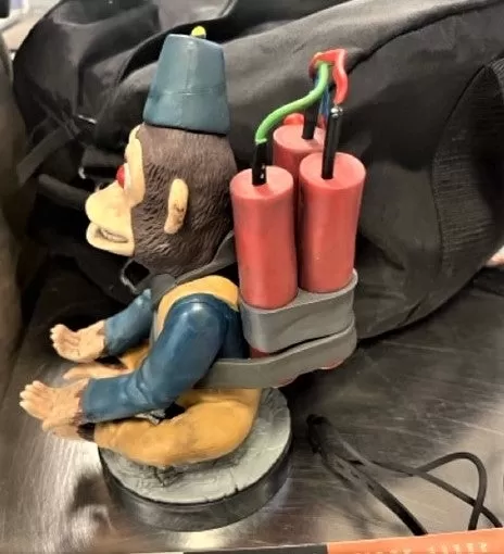 Réplica de bomba de mono Call of Duty - TSA Prohibido Artículo