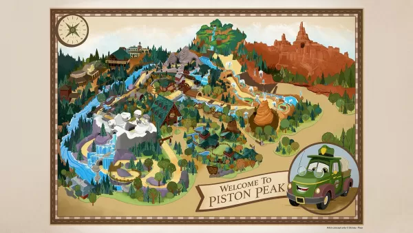 Национальный парк Пистон Пик открыт: Cars Land — новая легенда в истории Disneyland