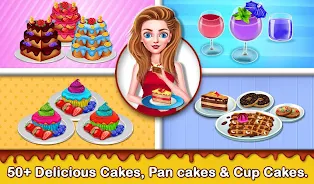 Cake Shop Pastries & Waffles captura de pantalla 