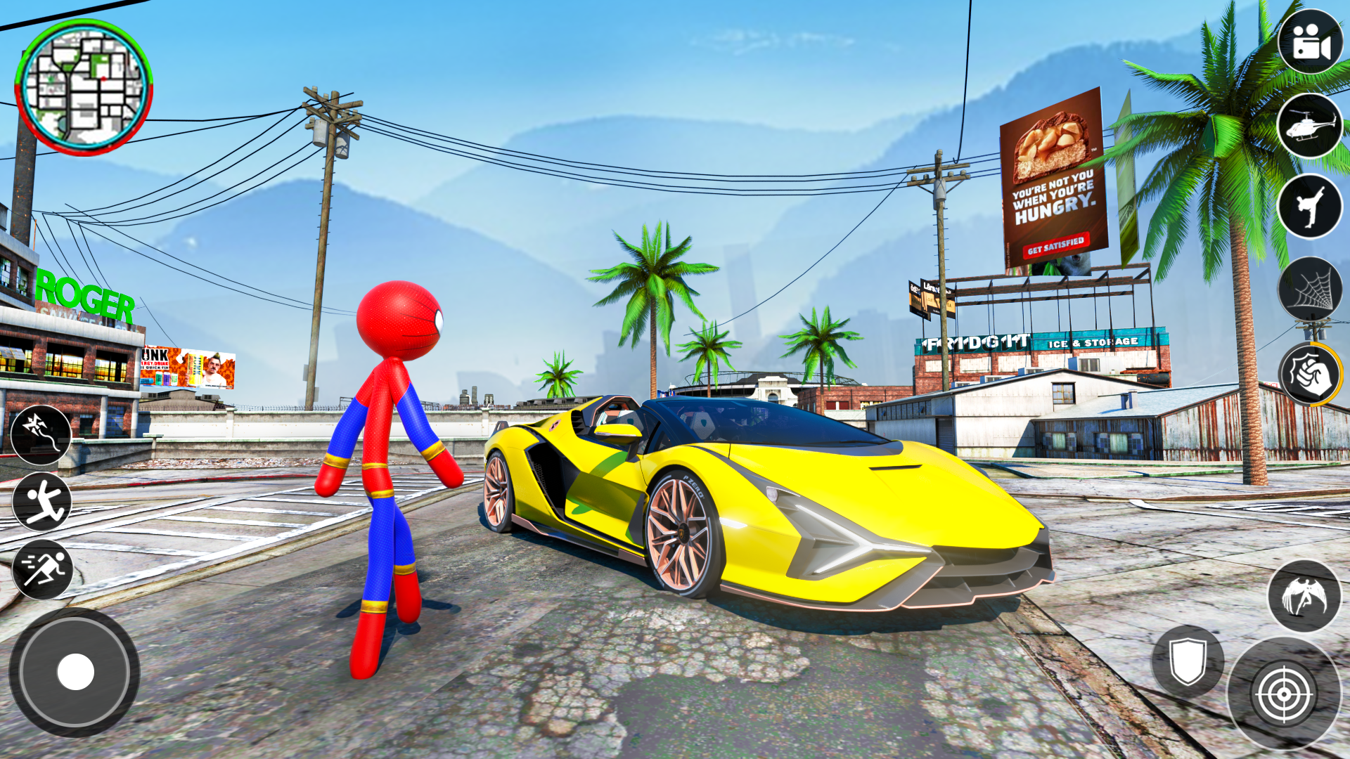 Spider Hero Man Game-Superhero Captura de pantalla 3