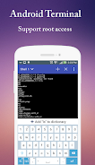 Screenshot Terminal, Shell for Android 3