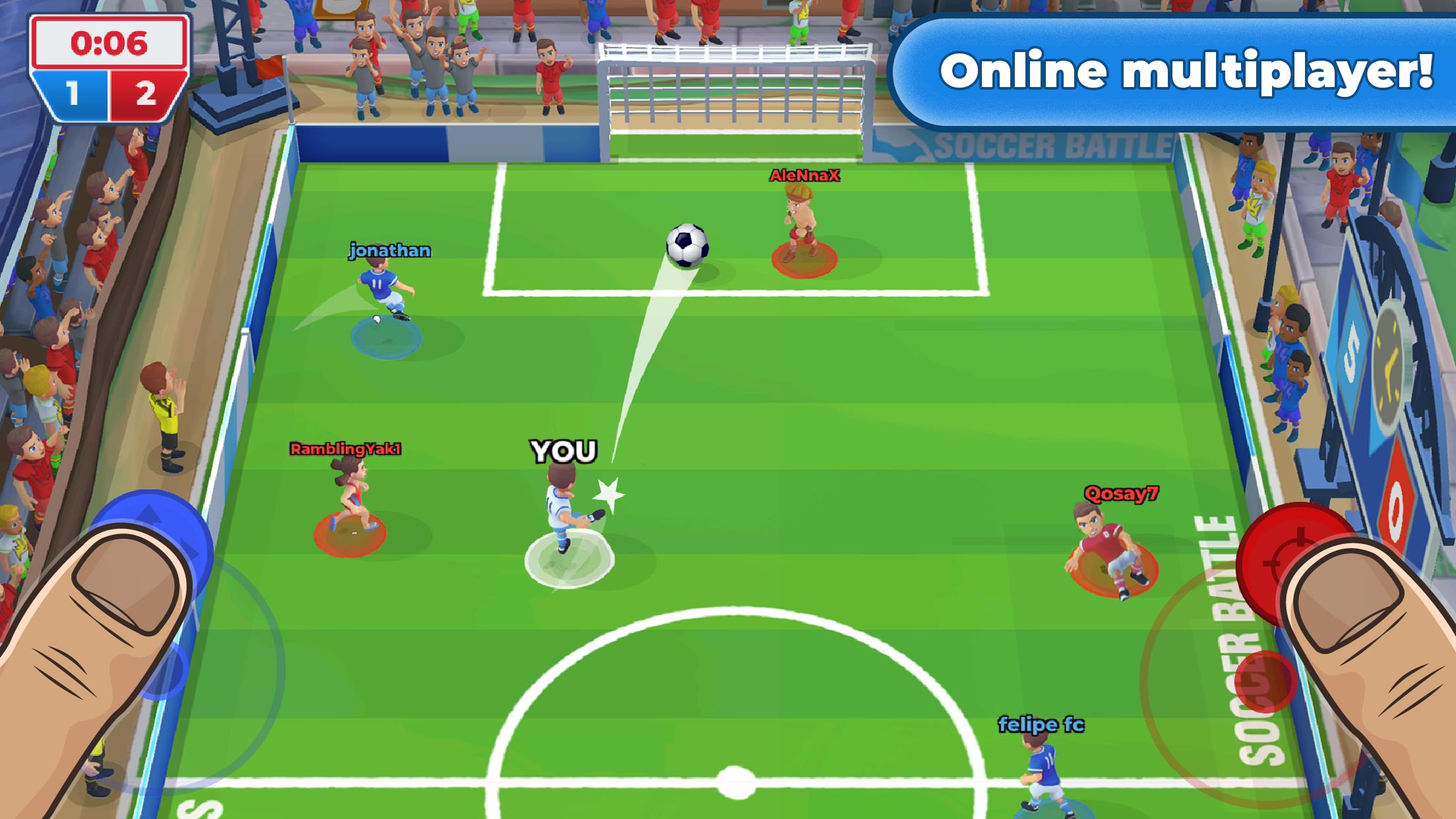 Soccer Battle -  PvP Football zrzut ekranu 1