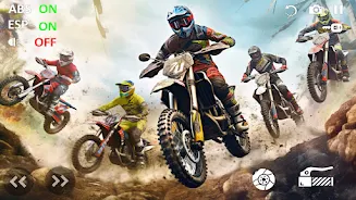 Motocross Beach Bike Games 3D captura de pantalla 