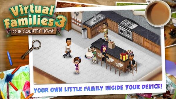 Virtual Families 3 ဖန်သားပြင်ဓာတ်ပုံ 1