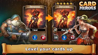 Screenshot Card Heroes: TCG/CCG deck Wars 4