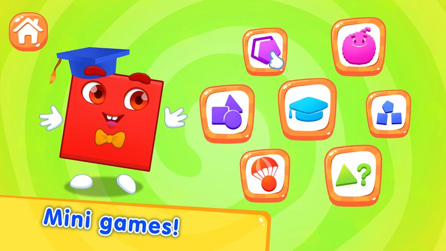 Shape Learning! Games for kids Screenshot 1