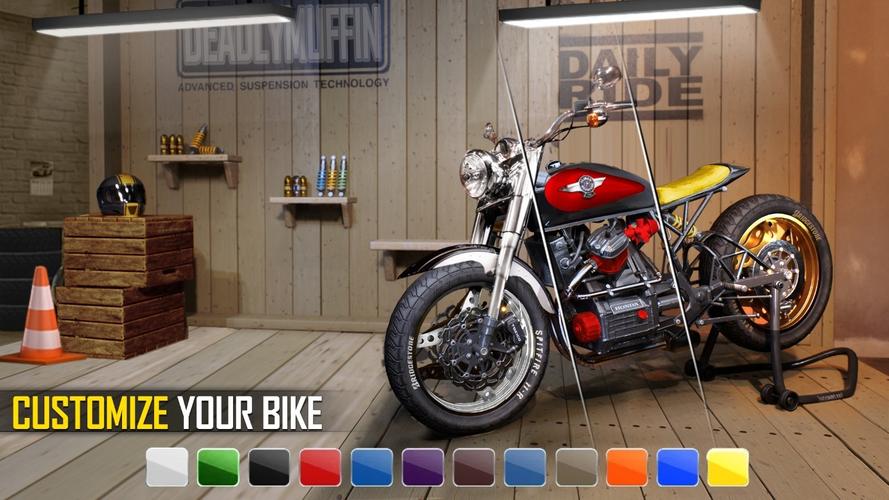 Bike Race Games Bike Racing 3D экрана 2