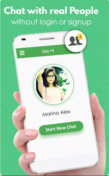 Say Hi - Meet People Online Screenshot 1
