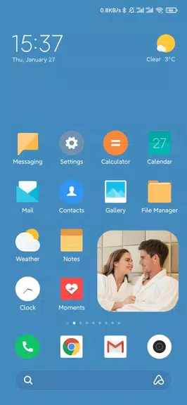 Moments Widget ဖန်သားပြင်ဓာတ်ပုံ 1