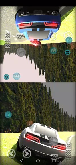 Two Player Car Racing 3D Speed captura de pantalla 
