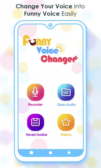 Voice Changer - Funny Recorder zrzut ekranu 1